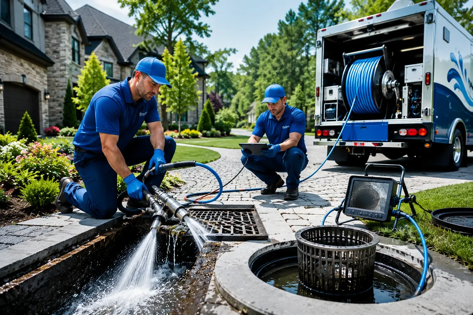 Local outdoor drain cleaning professionals in Glenwood, MD