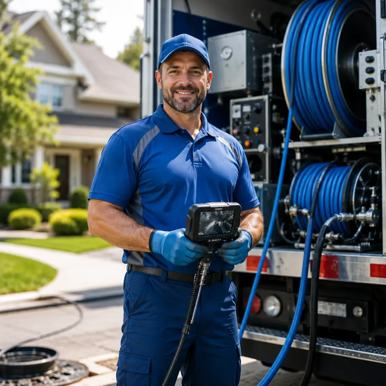 Local outdoor drain cleaning specialists in Glenwood, MD